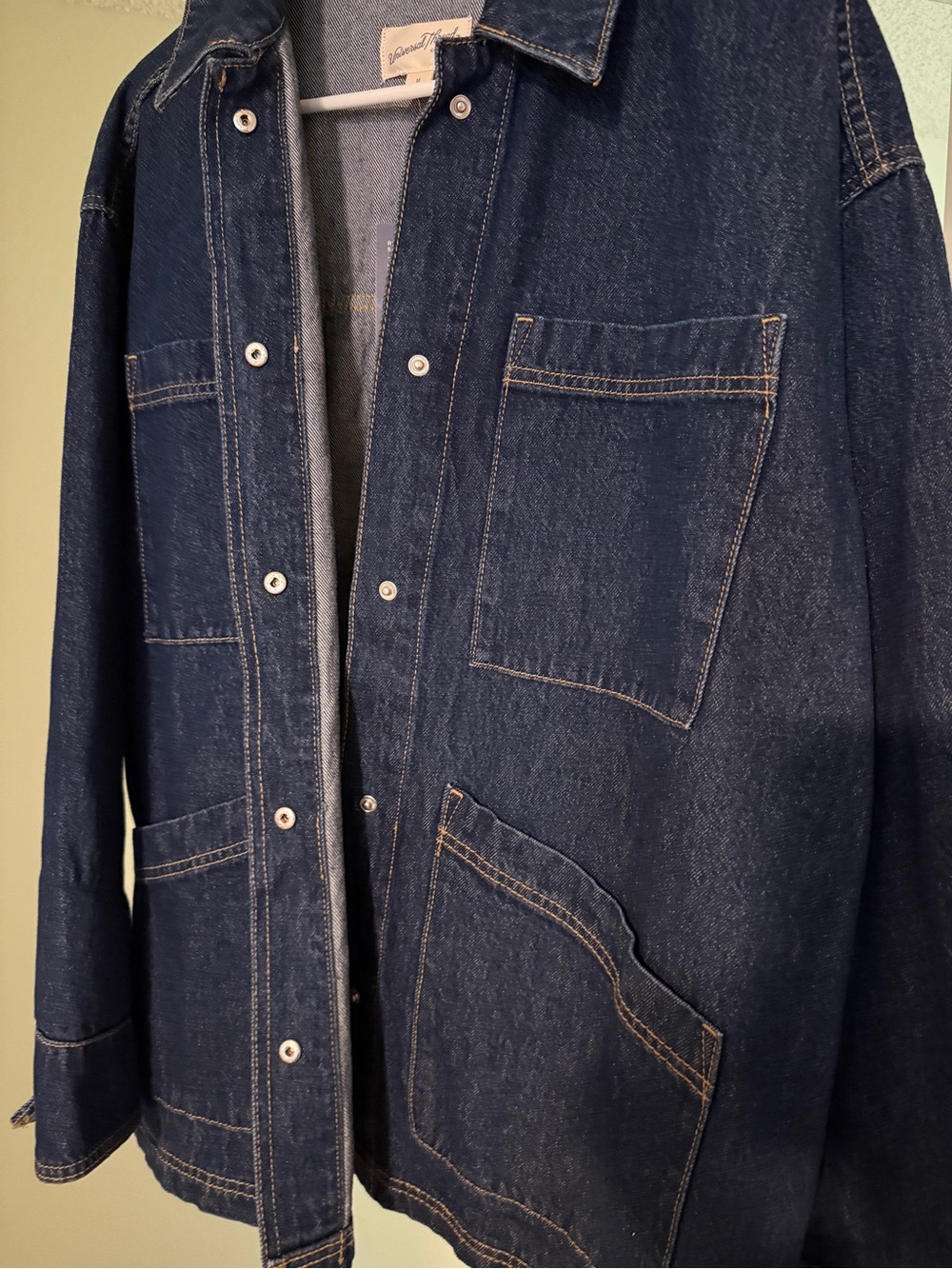 Universal Thread Denim Chore Coat - NWT Sz Medium - Picture 3 of 7